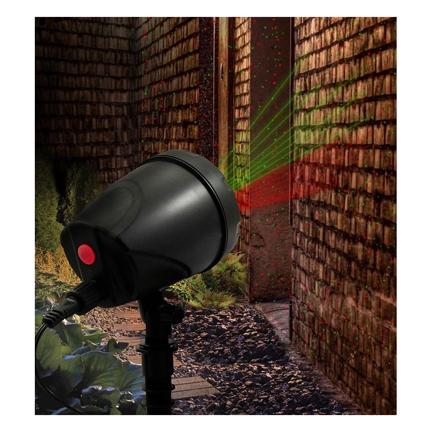 Projecteur laser extérieur LED/5W/230V IP44