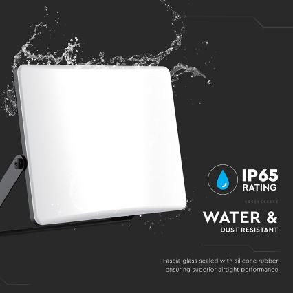 Projecteur LED LED/100W/230V 3000/4000/6500K IP65 noir