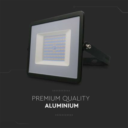 Projecteur LED/100W/230V 6500K IP65 noir