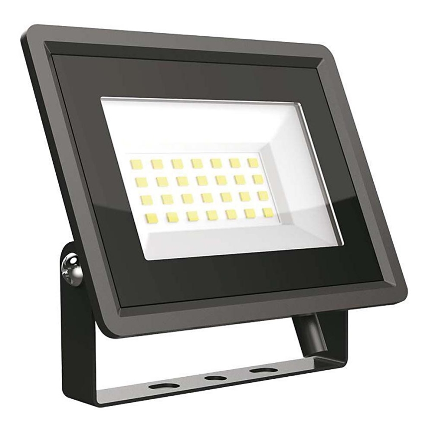 Projecteur LED/20W/230V 6500K IP65 noir