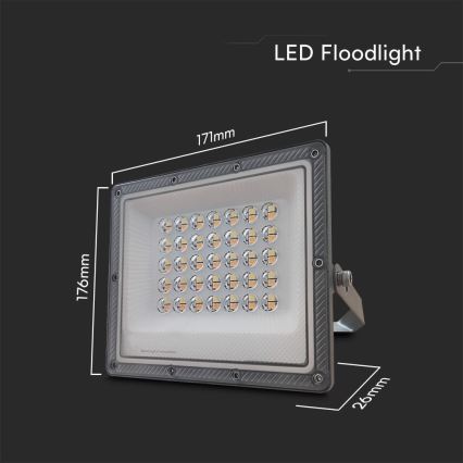 Projecteur LED/30W/230V IP65 3000/4000/6500K