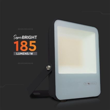 Projecteur LED/50W/230V 6400K IP65 noir
