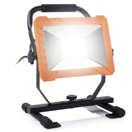 Projecteur LED 50W/230V 6500K IP65 orange/noir