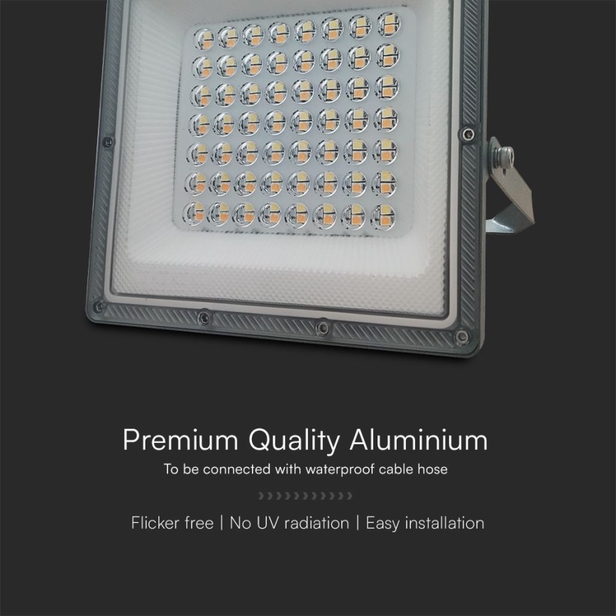 Projecteur LED/50W/230V IP65 3000/4000/6500K gris