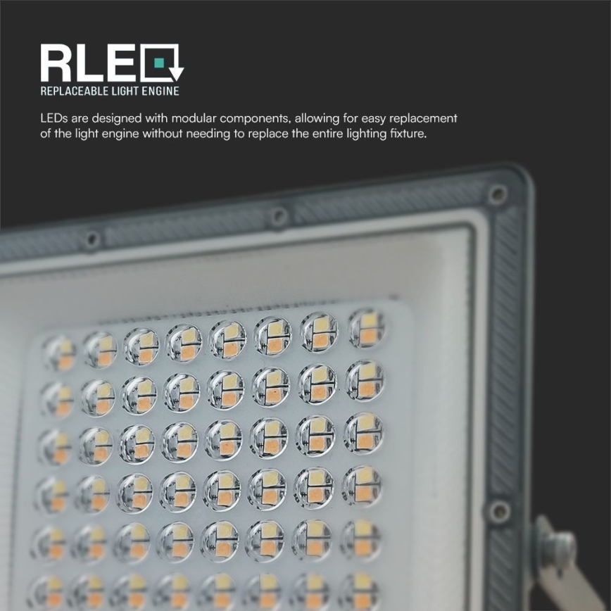 Projecteur LED/50W/230V IP65 3000/4000/6500K gris