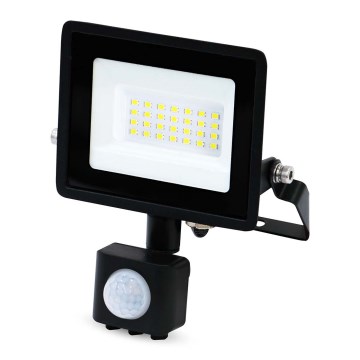 Projecteur LED à brancher avec détecteur de mouvement et capteur crépusculaire, LED/20W/230V IP44