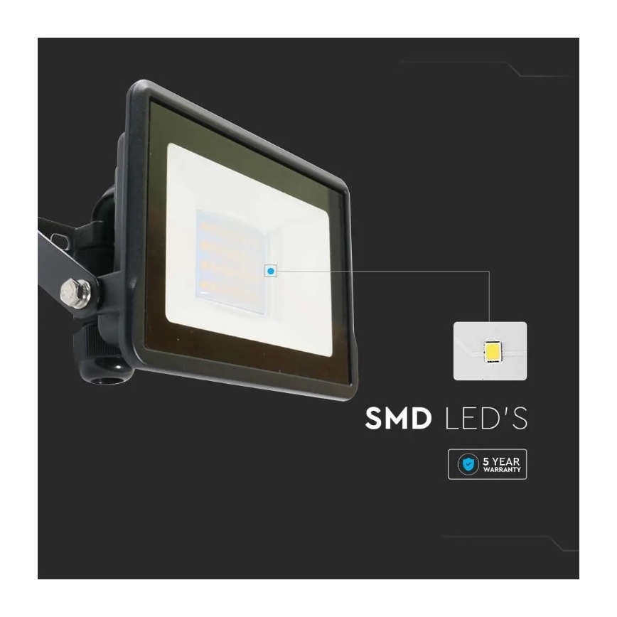 Projecteur LED avec connexion directe SAMSUNG CHIP LED/20W/230V IP65 6500K