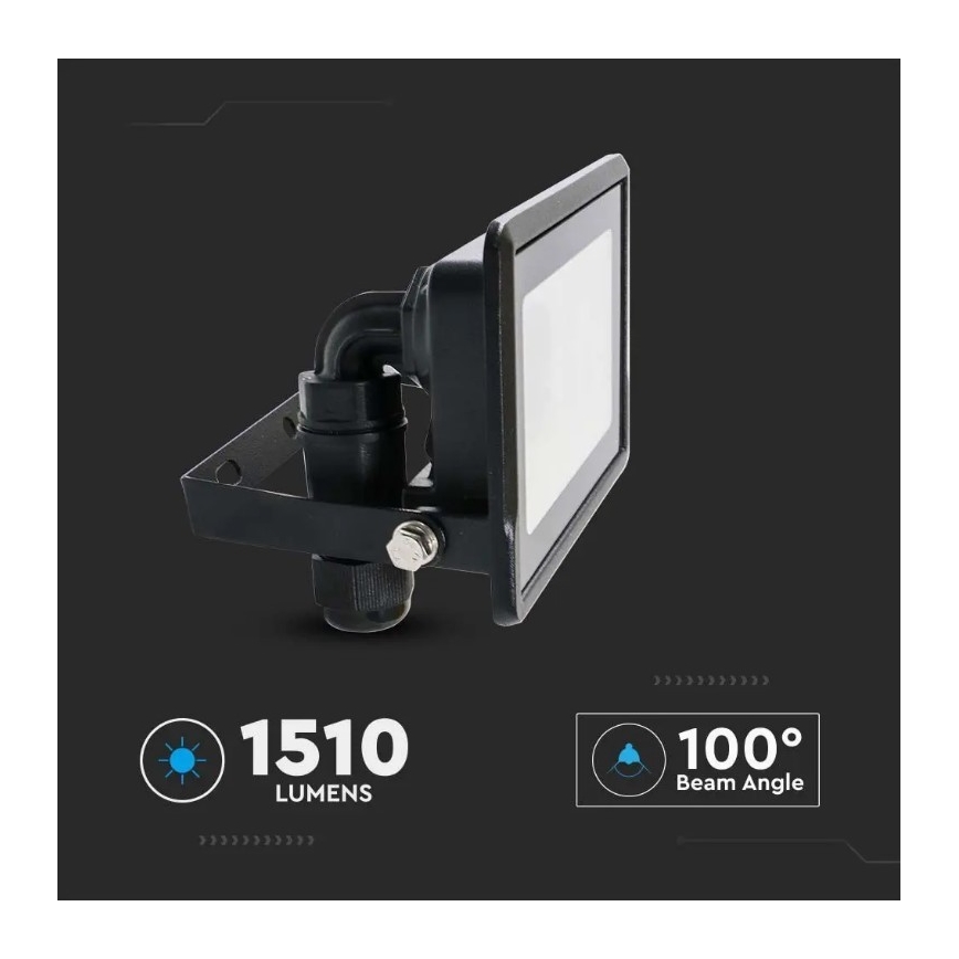 Projecteur LED avec connexion directe SAMSUNG CHIP LED/20W/230V IP65 6500K