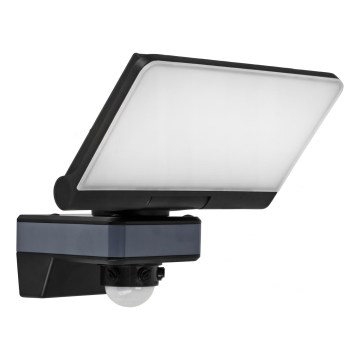Projecteur LED avec détecteur de mouvement et de crépuscule LED/44W/230V 4200K IP54 noir