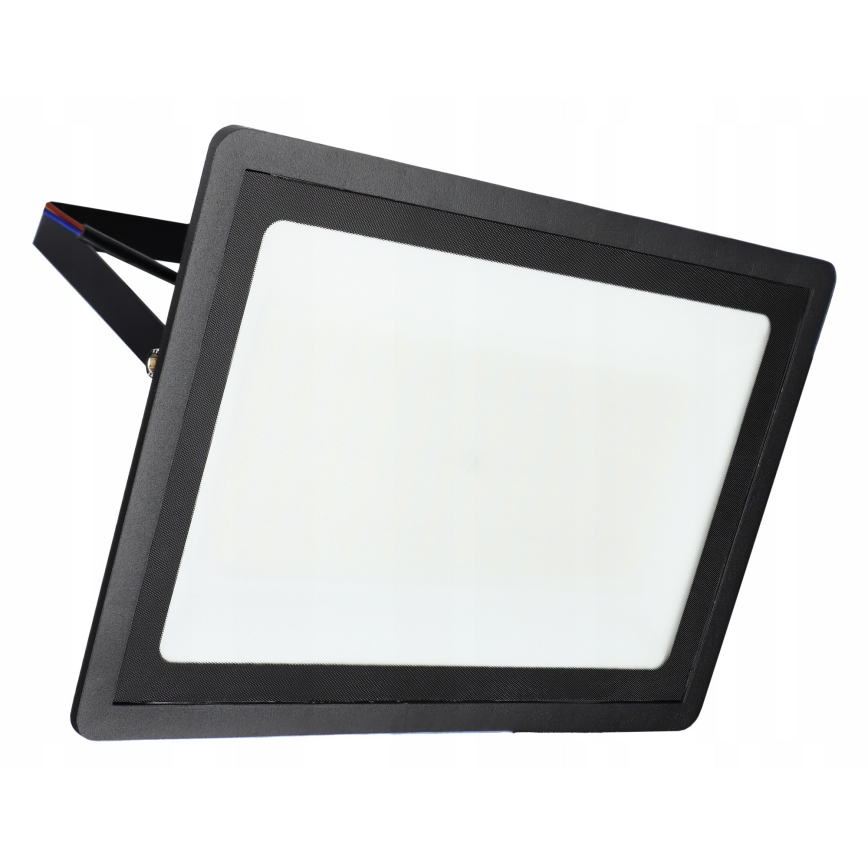Projecteur LED d'extérieur 200 W, 230 V, 4500 K, IP65, noir