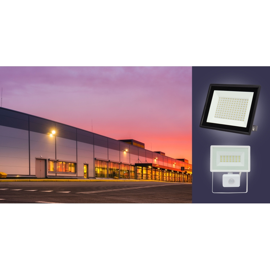 Projecteur LED d'extérieur NOCTIS LUX 3 LED/50W/230V 6000K IP65 noir