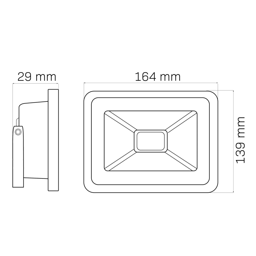 Projecteur LED LED/30W/230V IP65
