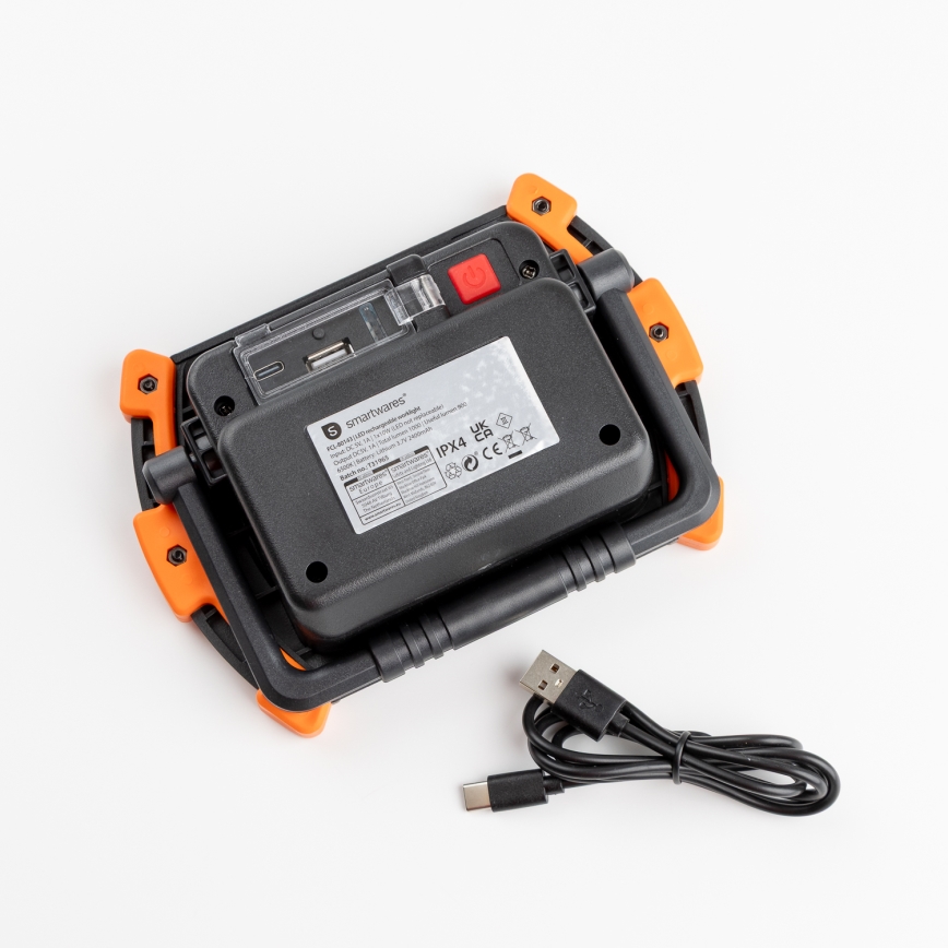 Projecteur LED rechargeable à intensité variable LED/10W/5V USB 6500K IP44