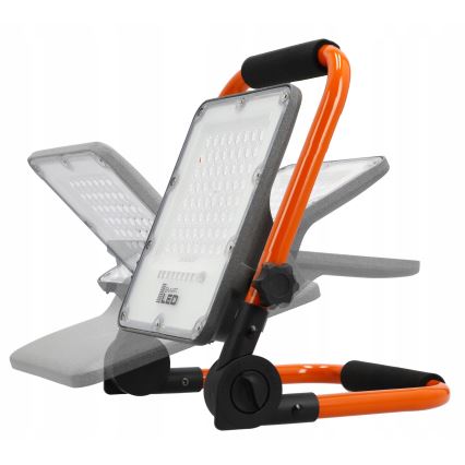 Projecteur LED rechargeable avec trépied LED/30W/3,2V 4500K 5000 mAh IP65 orange