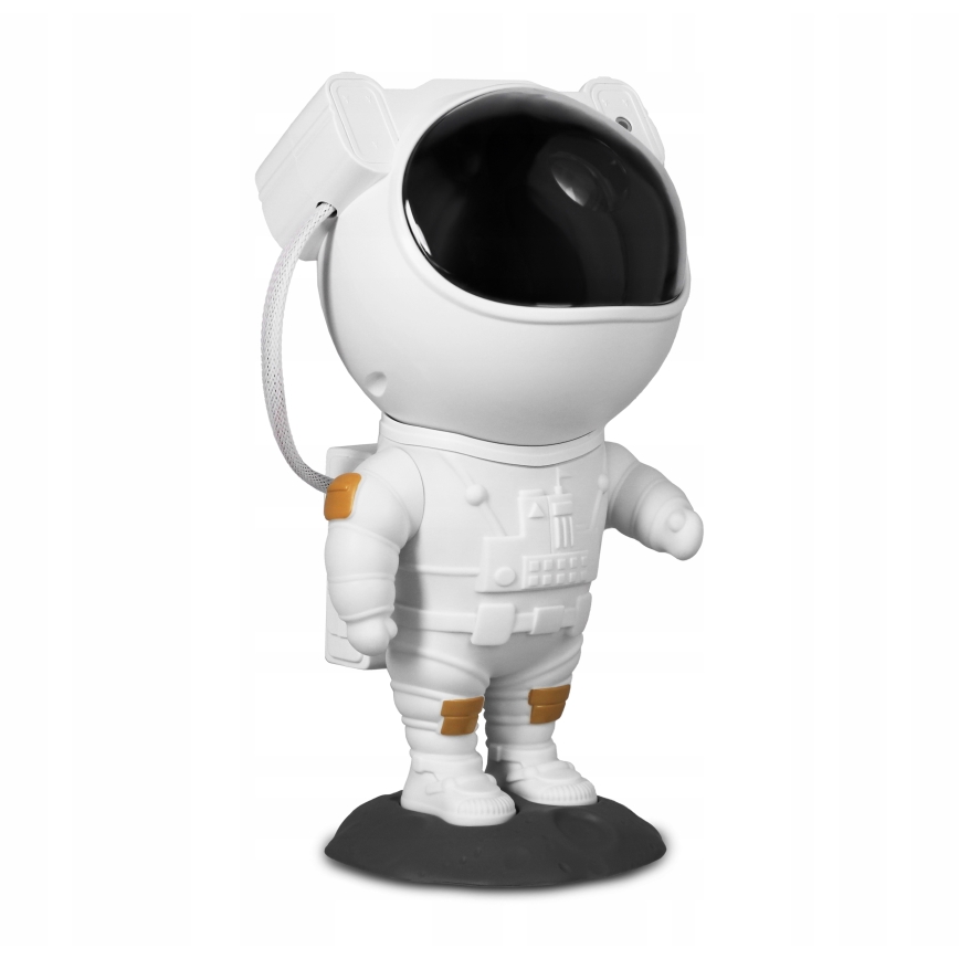Projecteur LED RGB 5W/5V en forme d'astronaute avec télécommande