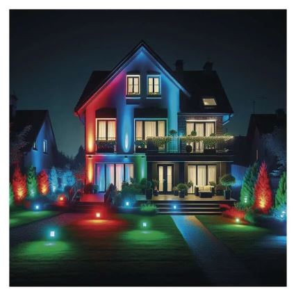 Projecteur RGB+CCT à intensité variable GoSmart LED/50W/230V 3000-6500K IP65 Wi-Fi Tuya