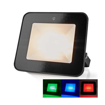 Projecteur LED RGBW gradable à brancher sur prise SmartLife LED/20W/230V Wi-Fi IP65 2700-6500K