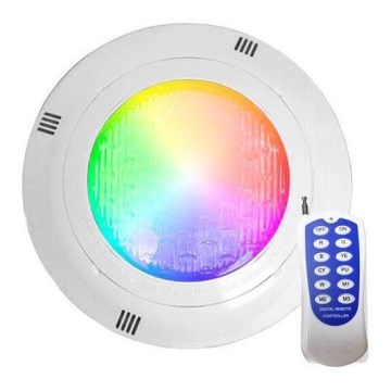 Projecteur LED RGBW pour piscine LED/45W/12V IP68 + télécommande