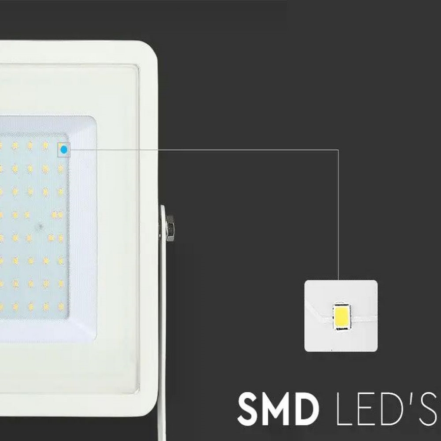 Projecteur LED SAMSUNG CHIP LED/100W/230V 3000K IP65 blanc