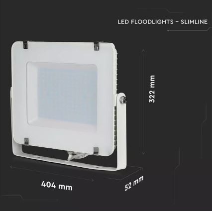 Projecteur LED SAMSUNG CHIP LED/150W/230V 3000K IP65 blanc