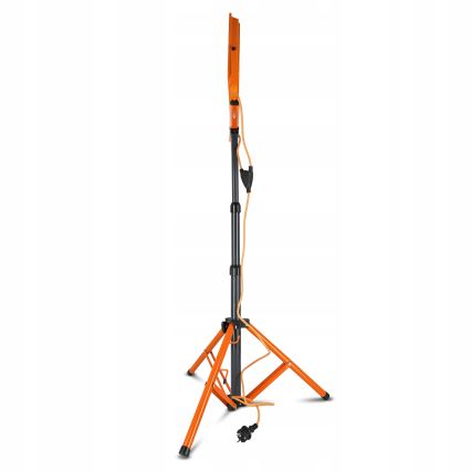 Projecteur LED sur trépied 2xLED/100W/230V 4500K IP65 orange