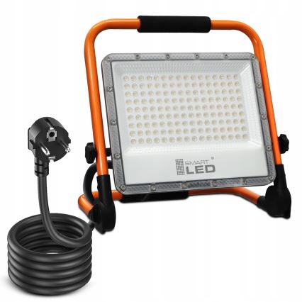 Projecteur LED sur trépied LED/100W/230V 4500K IP65 orange