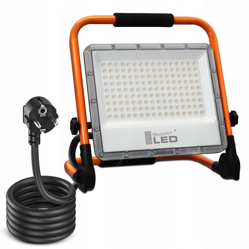 Projecteur LED sur trépied LED/100W/230V 4500K IP65 orange