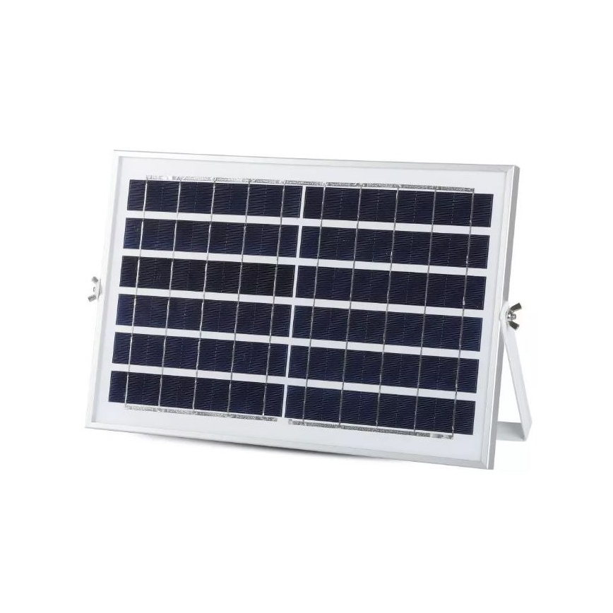 Projecteur solaire à intensité variable LED/12W/3,2V 6000K IP65 5000 mAh + Télécommande