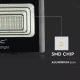 Projecteur solaire à intensité variable LED/20W/6V 6000K IP65 + télécommande