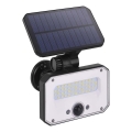 Projecteur solaire avec détecteur de mouvement SPILO LED/3,7V 3600mAh 4000K IP54 + Télécommande