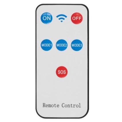 Projecteur solaire avec détecteur INTEGRA LED/3W/3,7V 1200 mAh IP44 + Télécommande