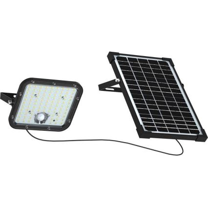 Projecteur solaire avec détecteur LED/30W/6,4V 4000K 6000 mAh + Télécommande