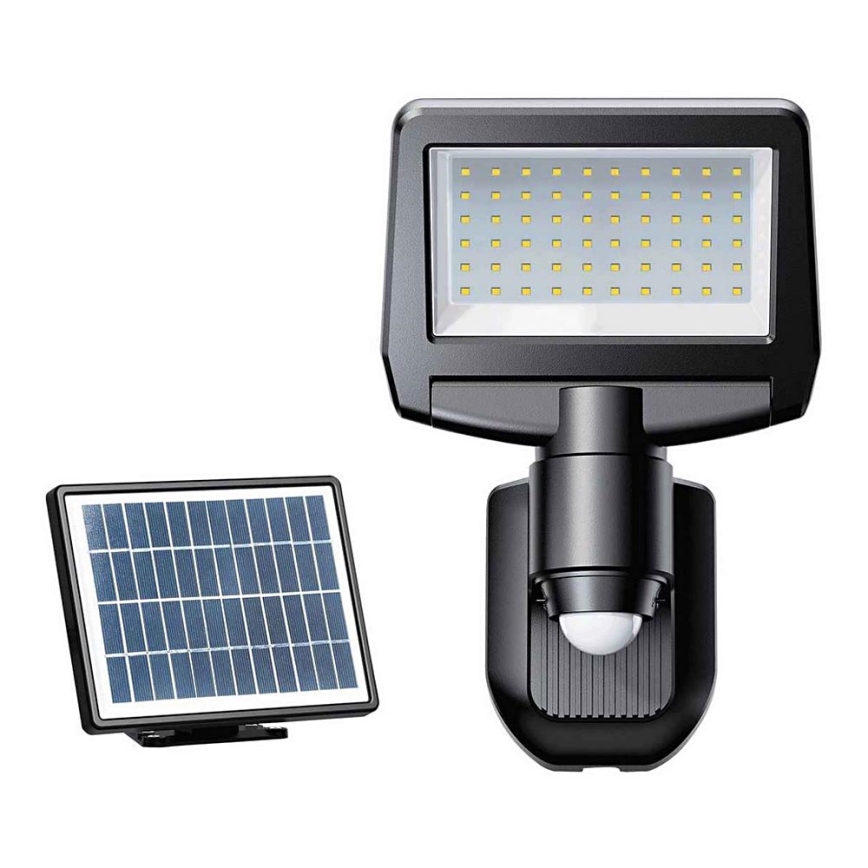 Projecteur solaire avec détecteur TOMI LED/10W/7,4V 1800 mAh IP44