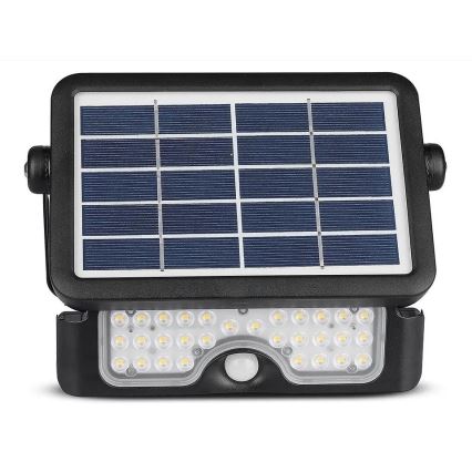 Projecteur solaire avec un détecteur LED/5W/3,7V IP65 4000K