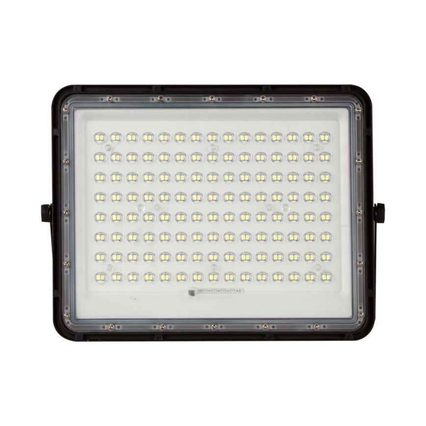 Projecteur solaire d'extérieur LED/200W/3,2V 4000K noir IP65 16000 mAh + Télécommande