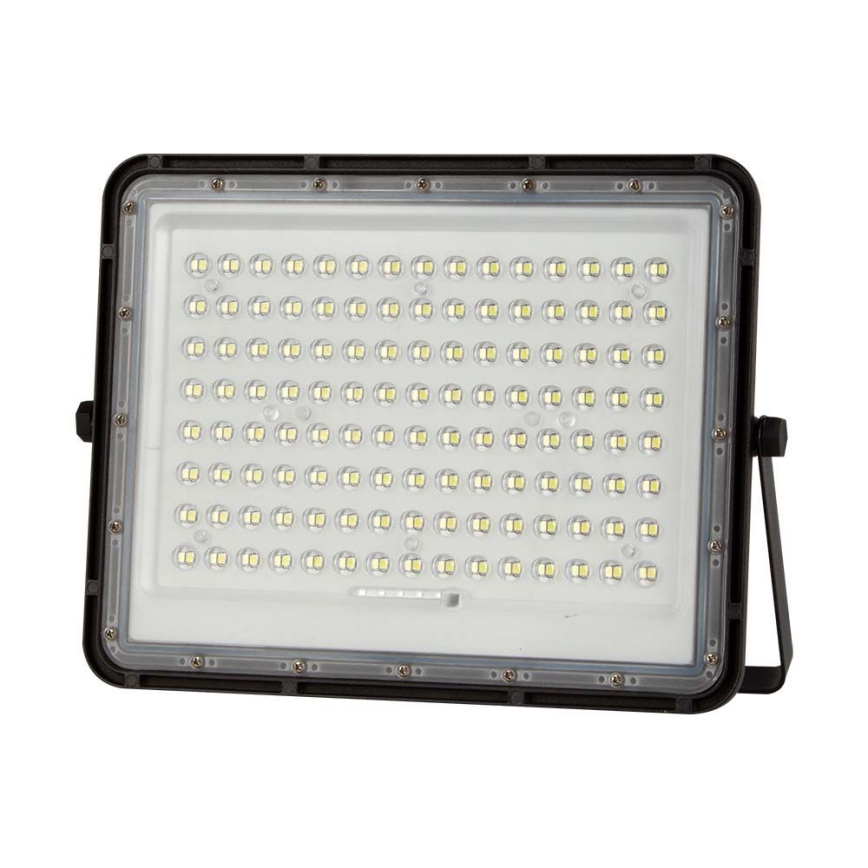 Projecteur solaire d'extérieur LED/200W/3,2V 4000K noir IP65 16000 mAh + Télécommande