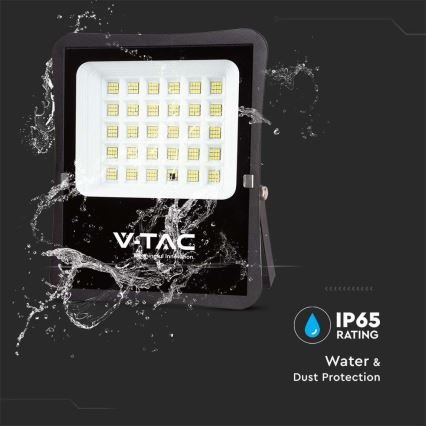 Projecteur solaire d'extérieur LED/20W/3,2V 6400K IP65 + télécommande
