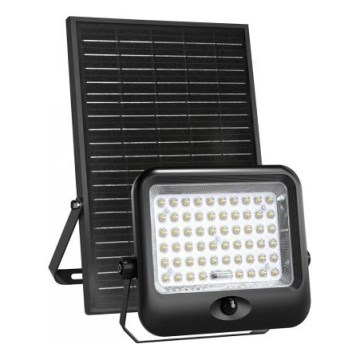 Projecteur solaire LED avec capteur MHCS LED/20W/3,2V 3000/4000/6500K IP65 10000 mAh + télécommande