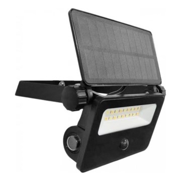 Projecteur solaire LED avec capteur NCS G2 LED/10W/3,7V 3000/4000/6500K IP54 1800 mAh