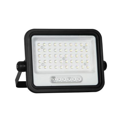 Projecteur solaire LED dimmable LED/100W/3,2V 2000-8000K IP65 5000 mAh noir + télécommande
