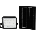 Projecteur solaire LED dimmable LED/100W/3,2V 2000-8000K IP65 5000 mAh noir + télécommande