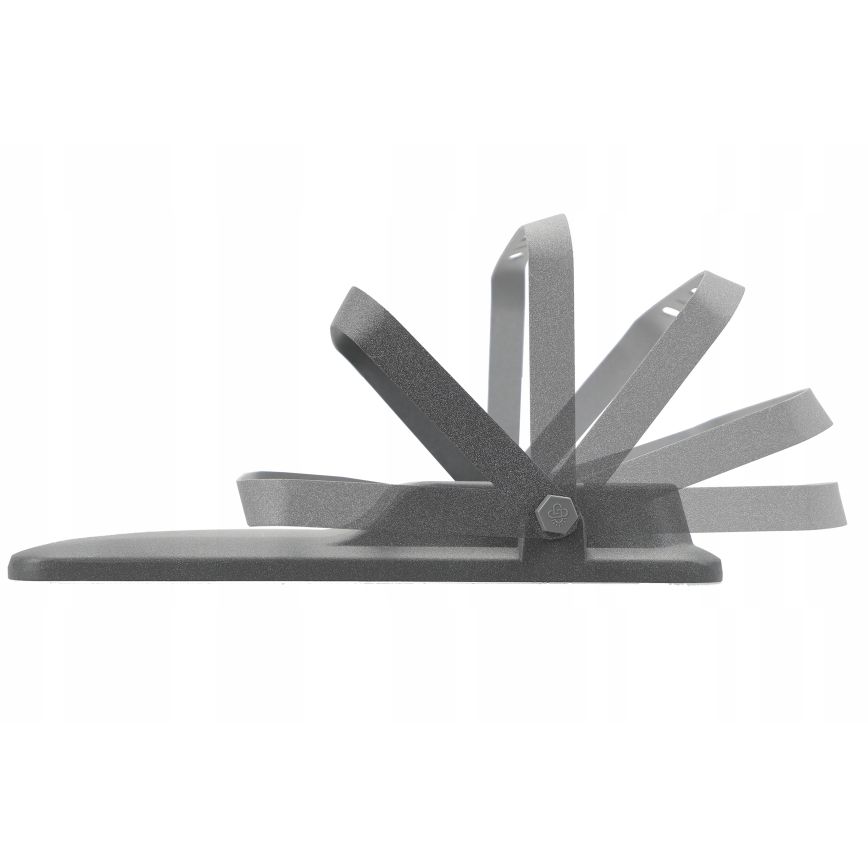 Projecteur solaire LED dimmable LED/100W/3,2V 5000K 10500 mAh IP65 noir + télécommande