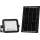 Projecteur solaire LED dimmable LED/50W/3,2V 2000-8000K IP65 3800 mAh noir + télécommande