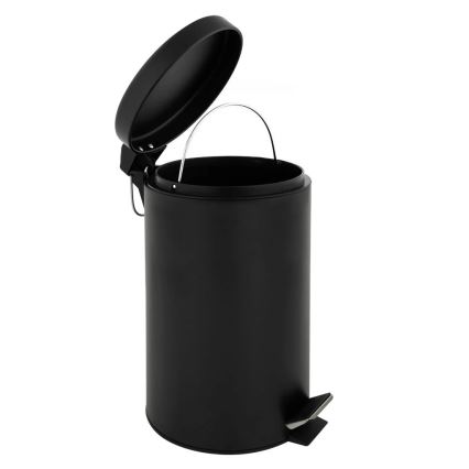 Prullenbak 20 l zwart