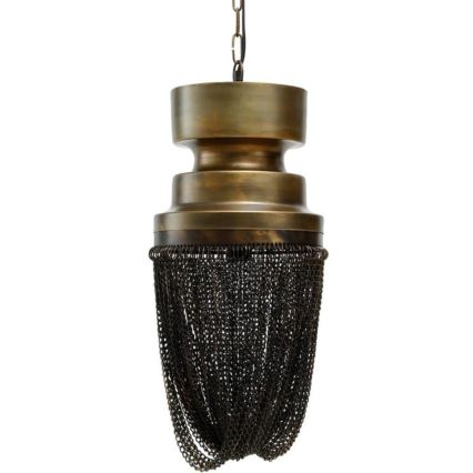 PTMD - Kroonluchter met ketting ZELIVO 1xE27/40W/230V Ø 25 cm