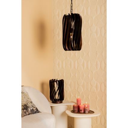 PTMD - Lustre TESSA suspendu sur chaîne, 1xE27/40W/230V, Ø 27,5 cm