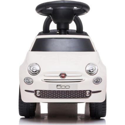 Push auto Fiat 500 crème