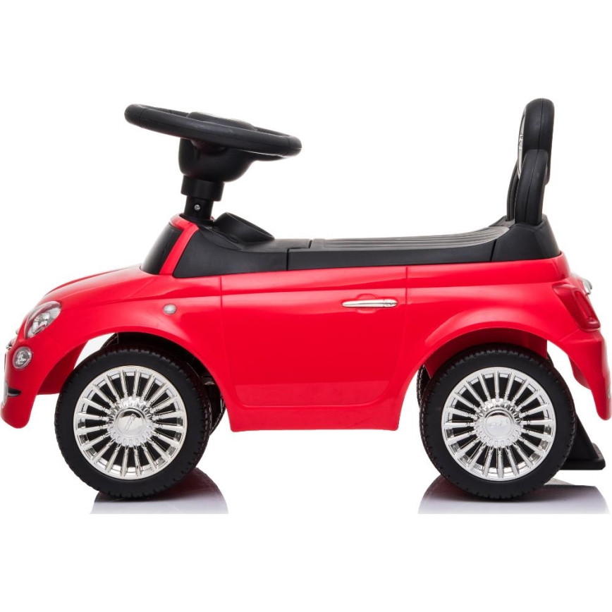 Push auto Fiat 500 rood