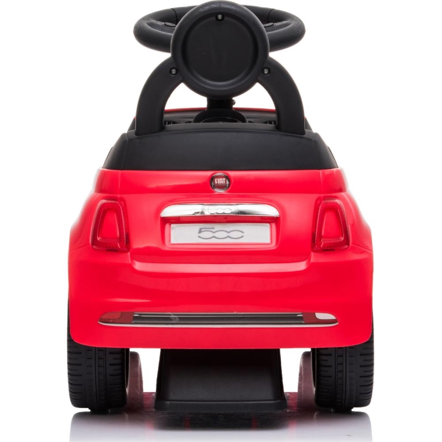 Push auto Fiat 500 rood