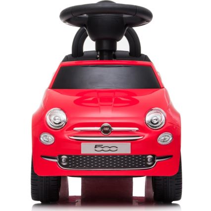 Push auto Fiat 500 rood